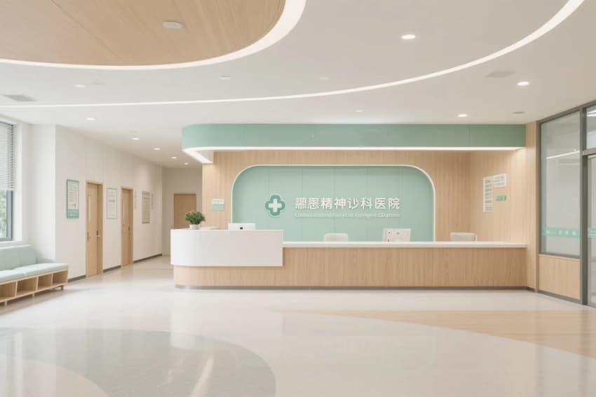 合肥醫(yī)院設(shè)計(jì)：3800平精神專(zhuān)科醫(yī)院設(shè)計(jì)效果分享