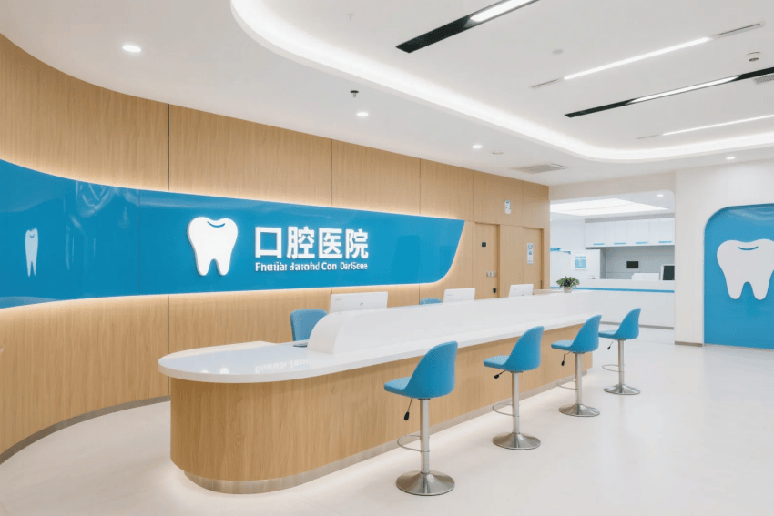 合肥2000平口腔醫(yī)院設(shè)計(jì)效果分享