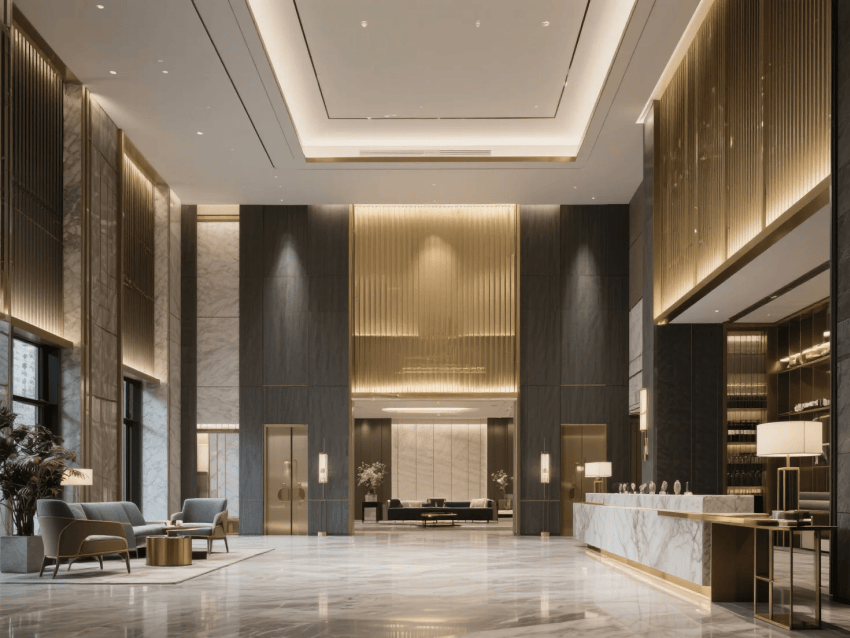 合肥酒店設(shè)計(jì)：3000平商務(wù)酒店設(shè)計(jì)效果分享