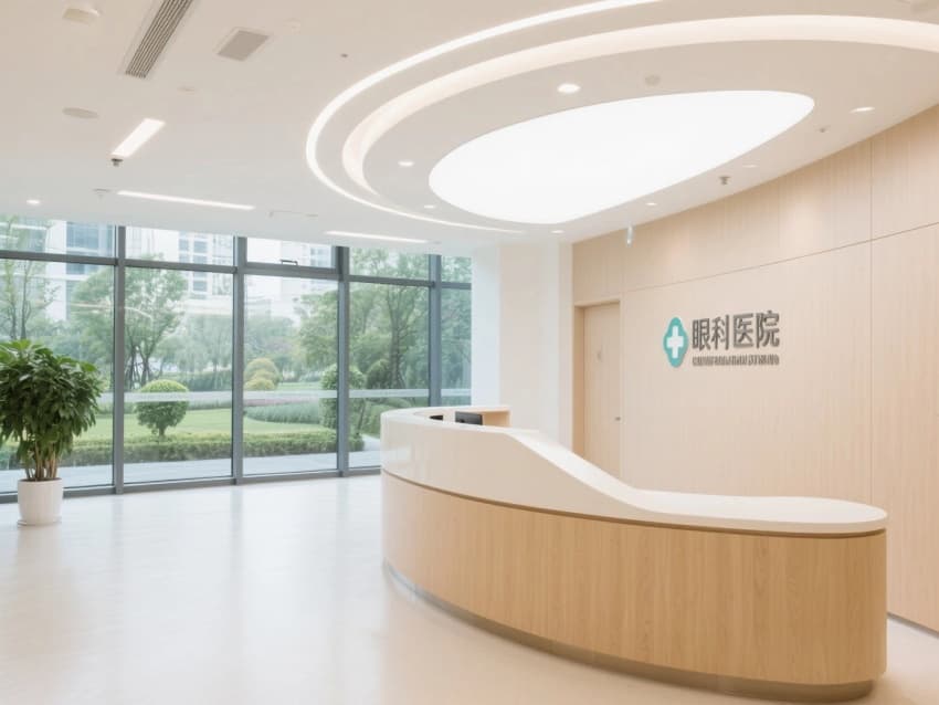 2000平合肥眼科醫(yī)院設(shè)計(jì)效果分享